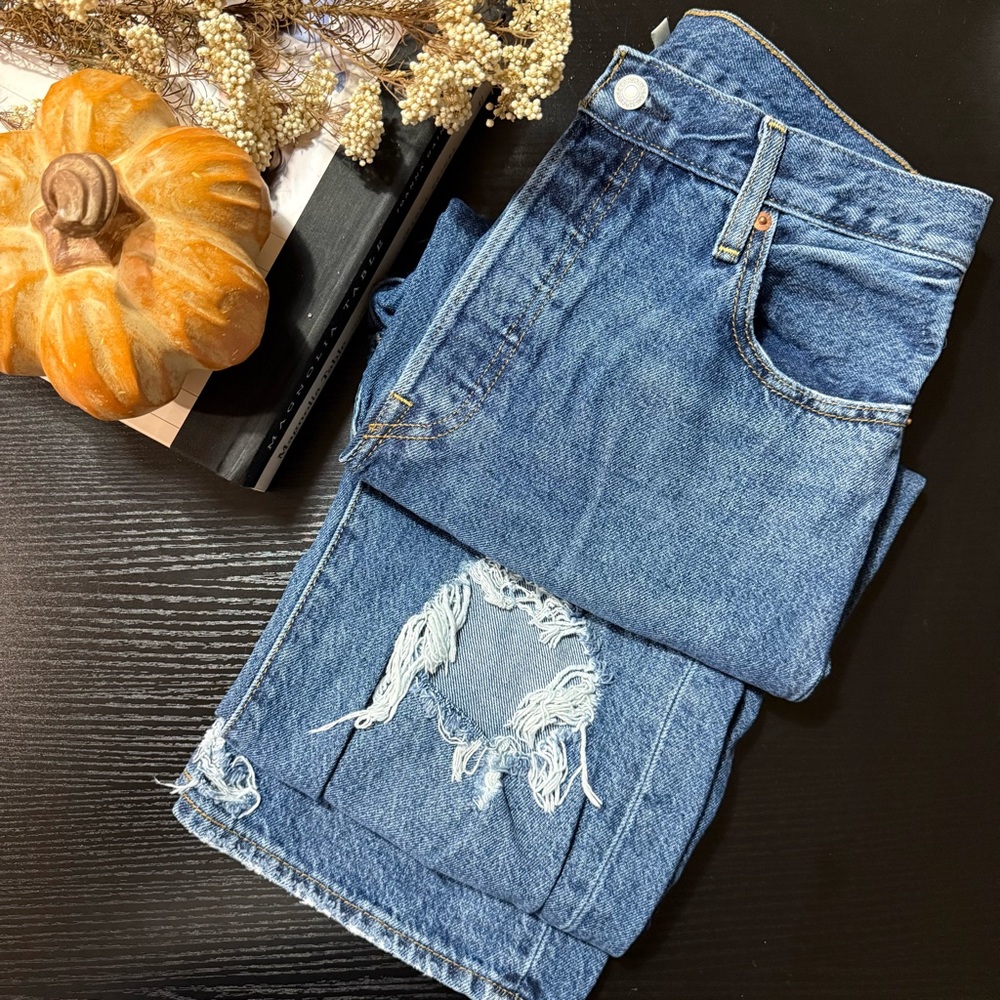 LEVIS | Ribcage Straight Ankle Jeans